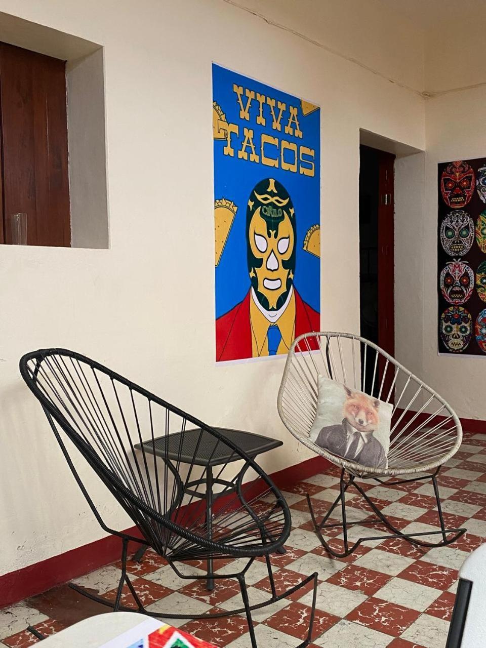 Mil Mascaras Hotel Oaxaca Ngoại thất bức ảnh